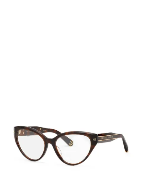 Philipp Plein Eyewear tortoiseshell-effect cat-eye glasses