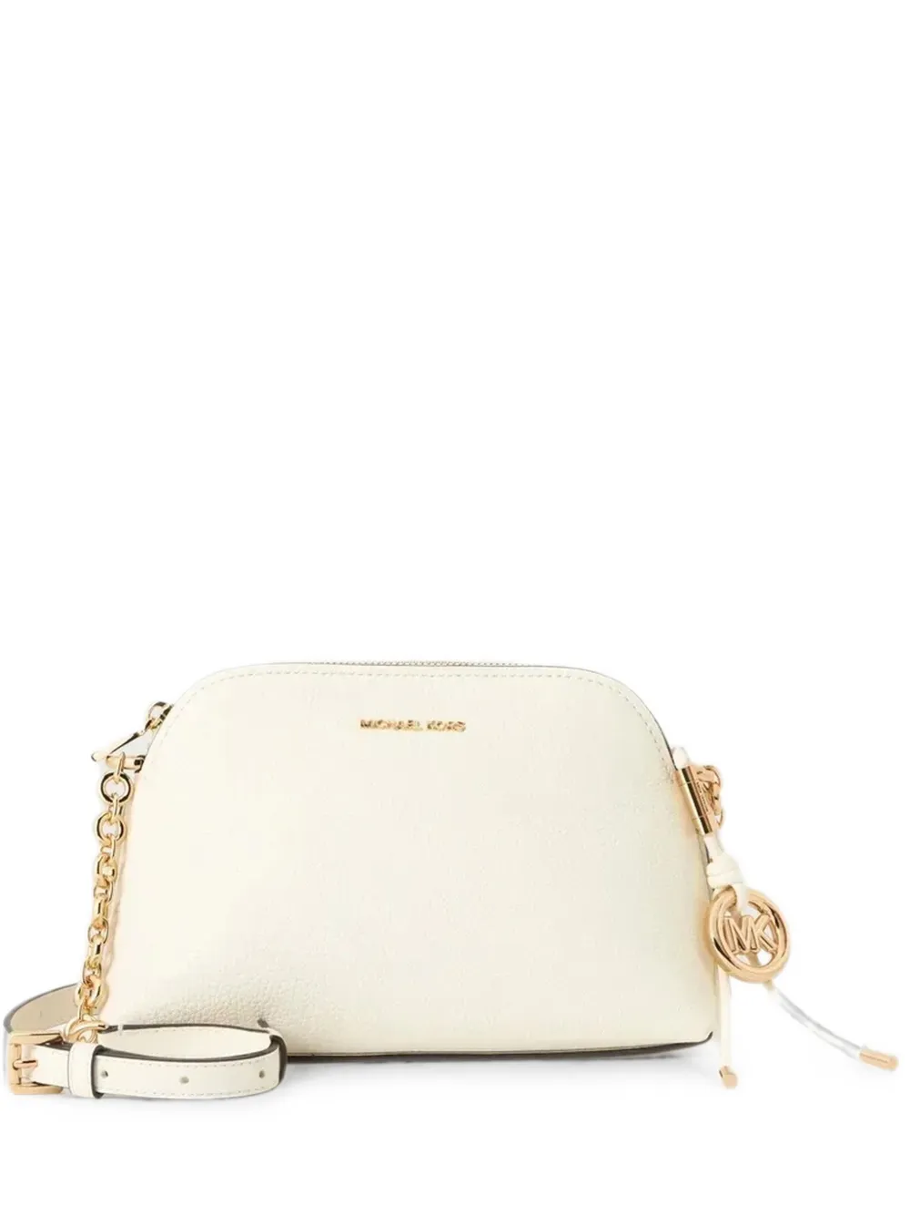 Michael Kors dome-shaped chain-link shoulder bag - Weiß