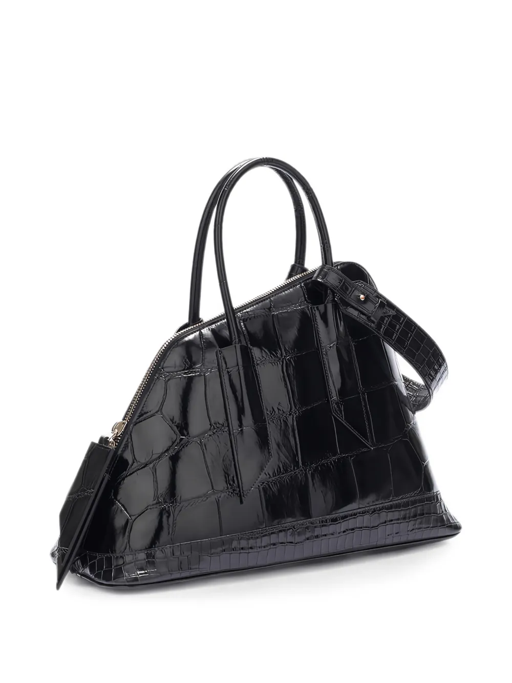 The Attico La Sant Ambroeus shopper met handvat Zwart