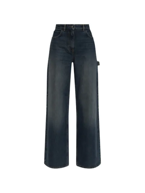 Courrèges pants baggy de mezclilla azul