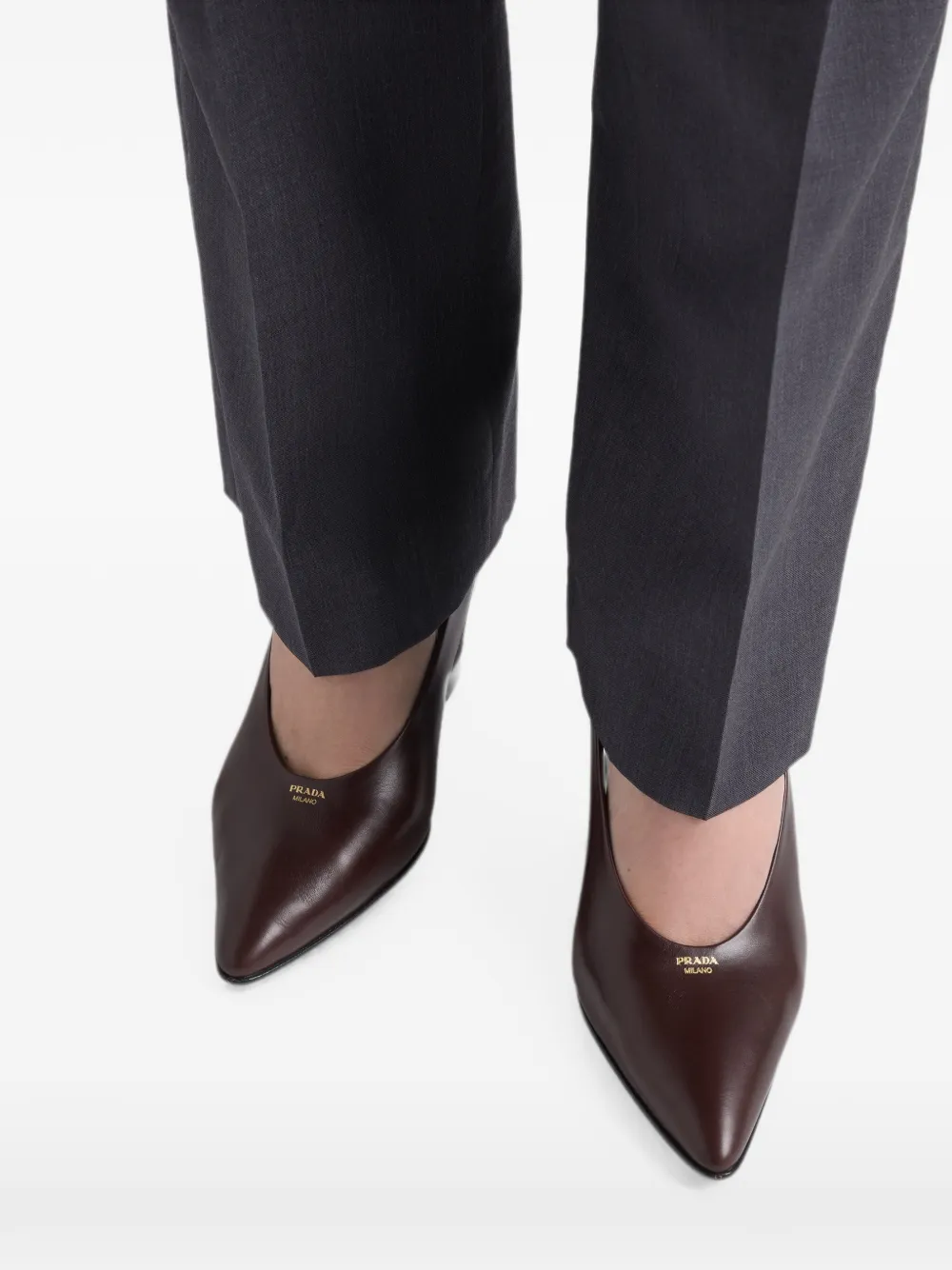 Prada leather slingback pumps Bruin