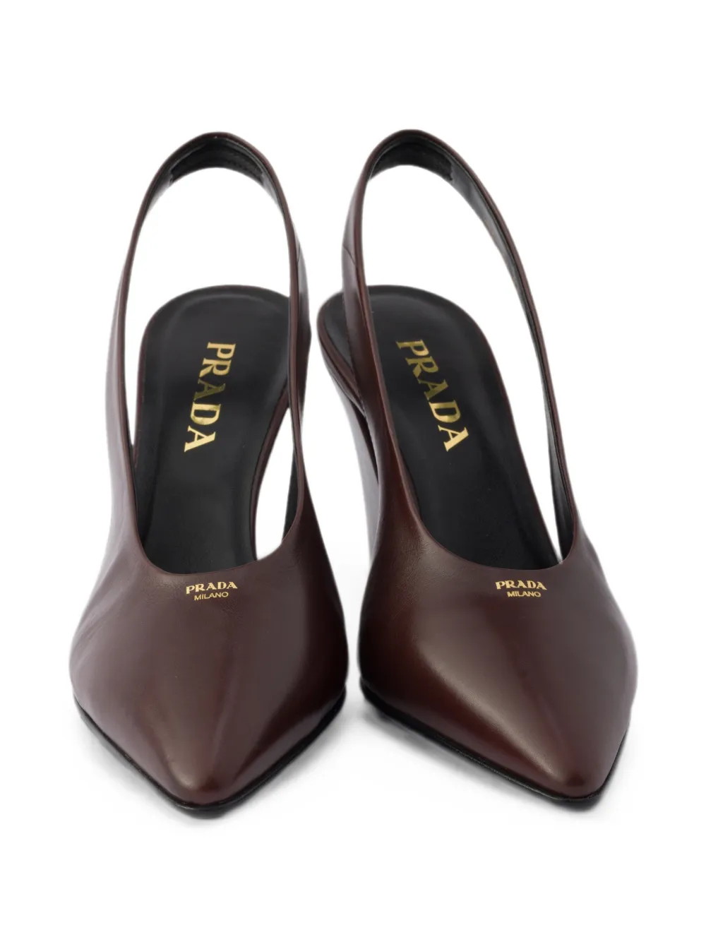 Prada leather slingback pumps Bruin