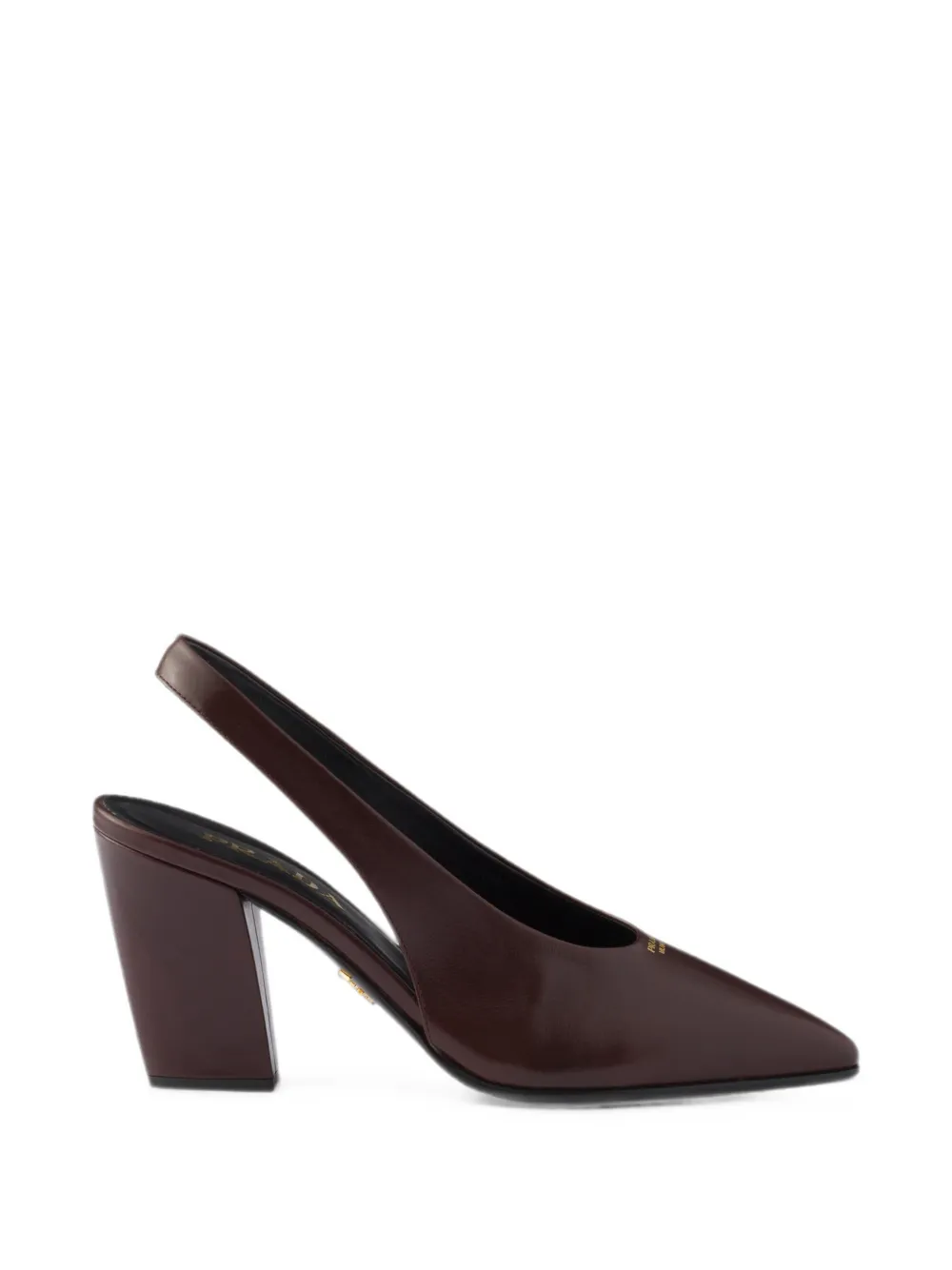 Prada leather slingback pumps Bruin