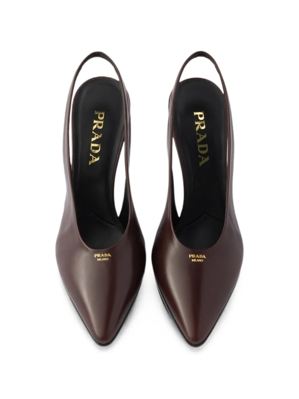 Prada leather slingback pumps Bruin