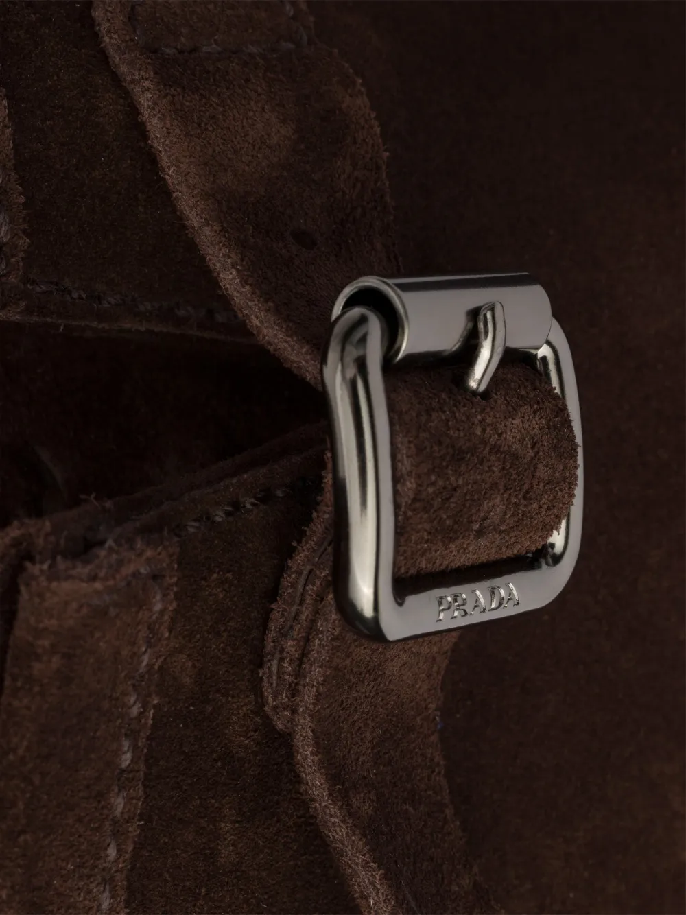 Prada suede mid-calf boots Bruin