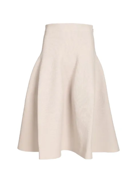 CFCL Milan-rib flared midi skirt