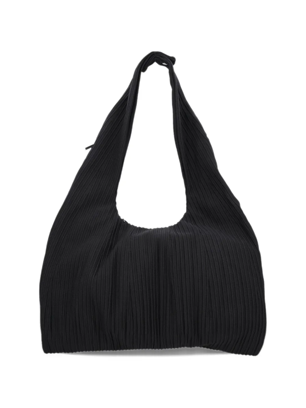 CFCL large Dayfuku ribbed shoulder bag - Nero