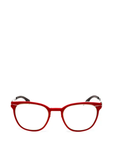 Ic! Berlin geometric-frame glasses