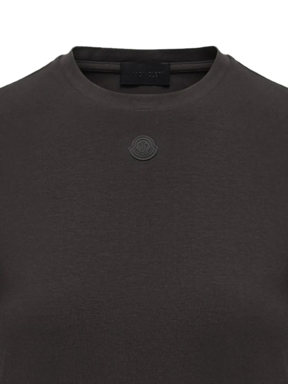 Moncler T-shirt met logopatch Zwart
