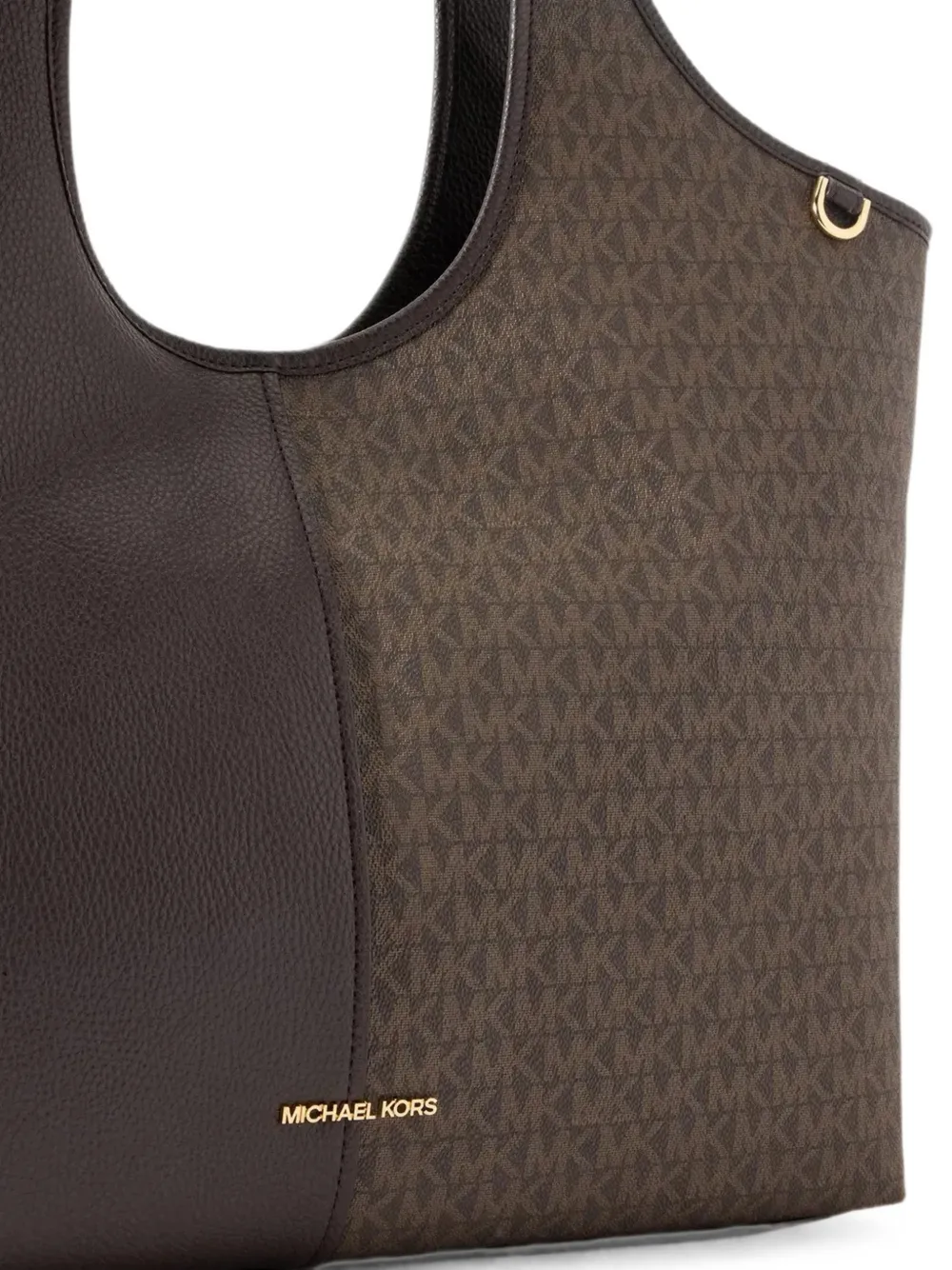 Michael Kors Grote Henly shopper met logo Bruin