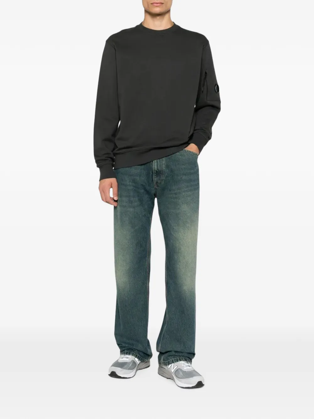 C.P. Company Sweater met ronde hals Grijs