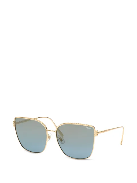 Chopard Eyewear geometric-frame sunglasses