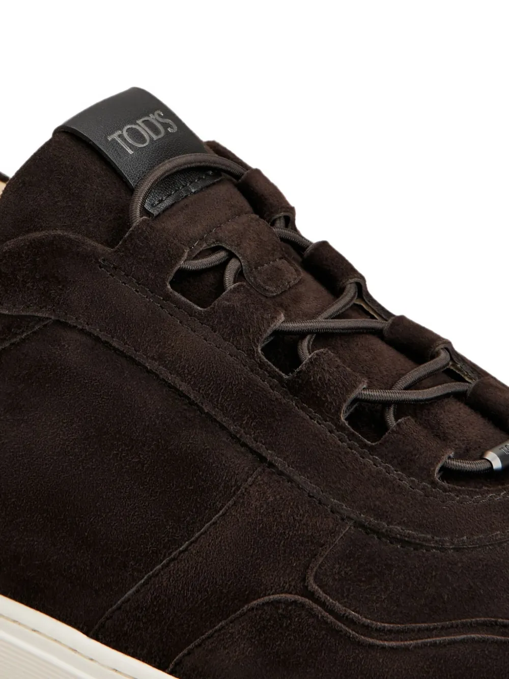 Tod's Red Dot sneakers in Pashmy suede Bruin
