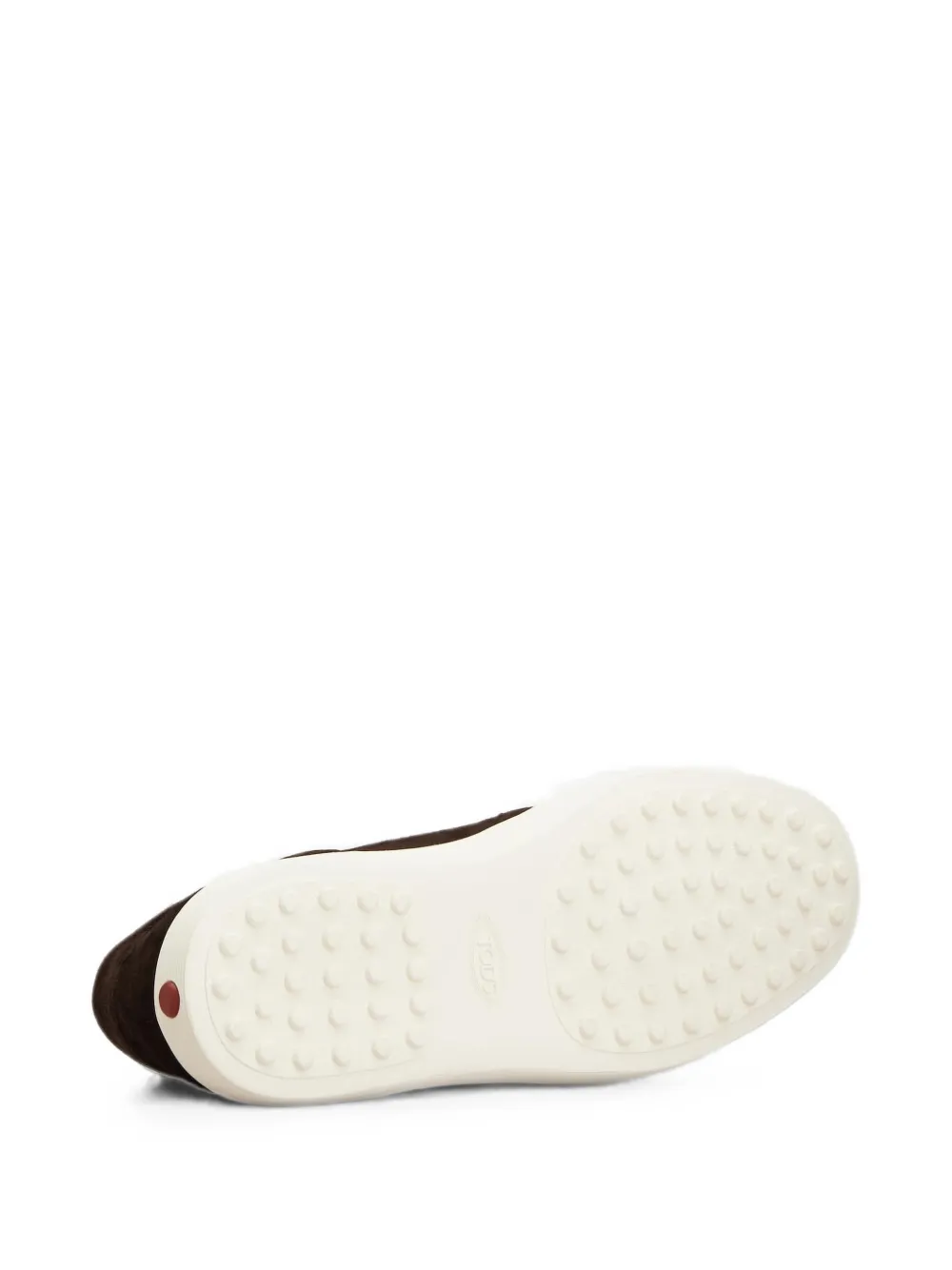 Tod's Red Dot sneakers in Pashmy suede Bruin