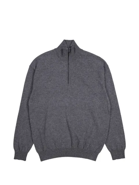 Lisa Yang quarter-zip knitted sweater