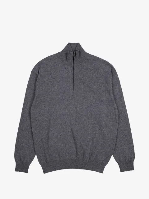 Lisa Yang quarter-zip knitted sweater