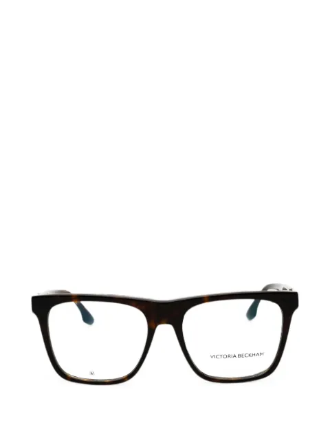 Victoria Beckham tortoiseshell-effect square-frame glasses