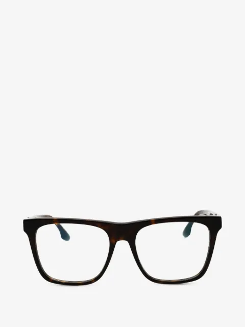 Victoria Beckham tortoiseshell-effect square-frame glasses