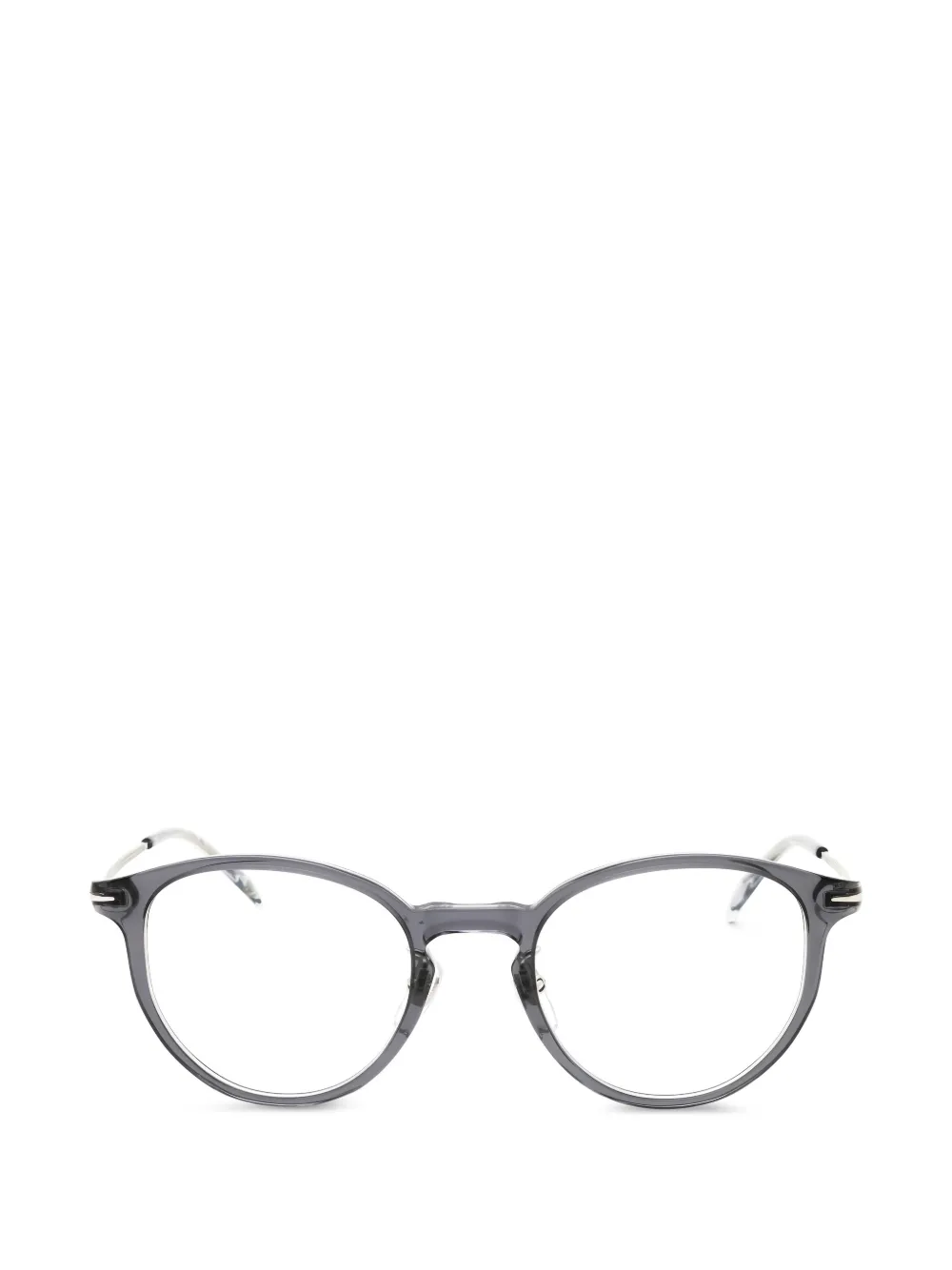 Eyewear by David Beckham lunettes de vue à monture ronde - Gris Eyewear by David Beckham lunettes de vue à monture ronde - Gris