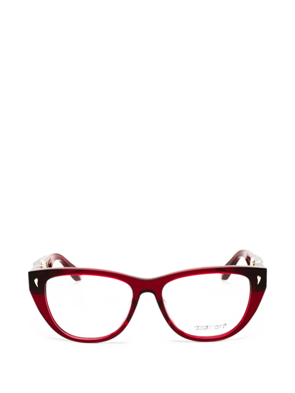 Roberto Cavalli cat-eye frame glasses - Rosso