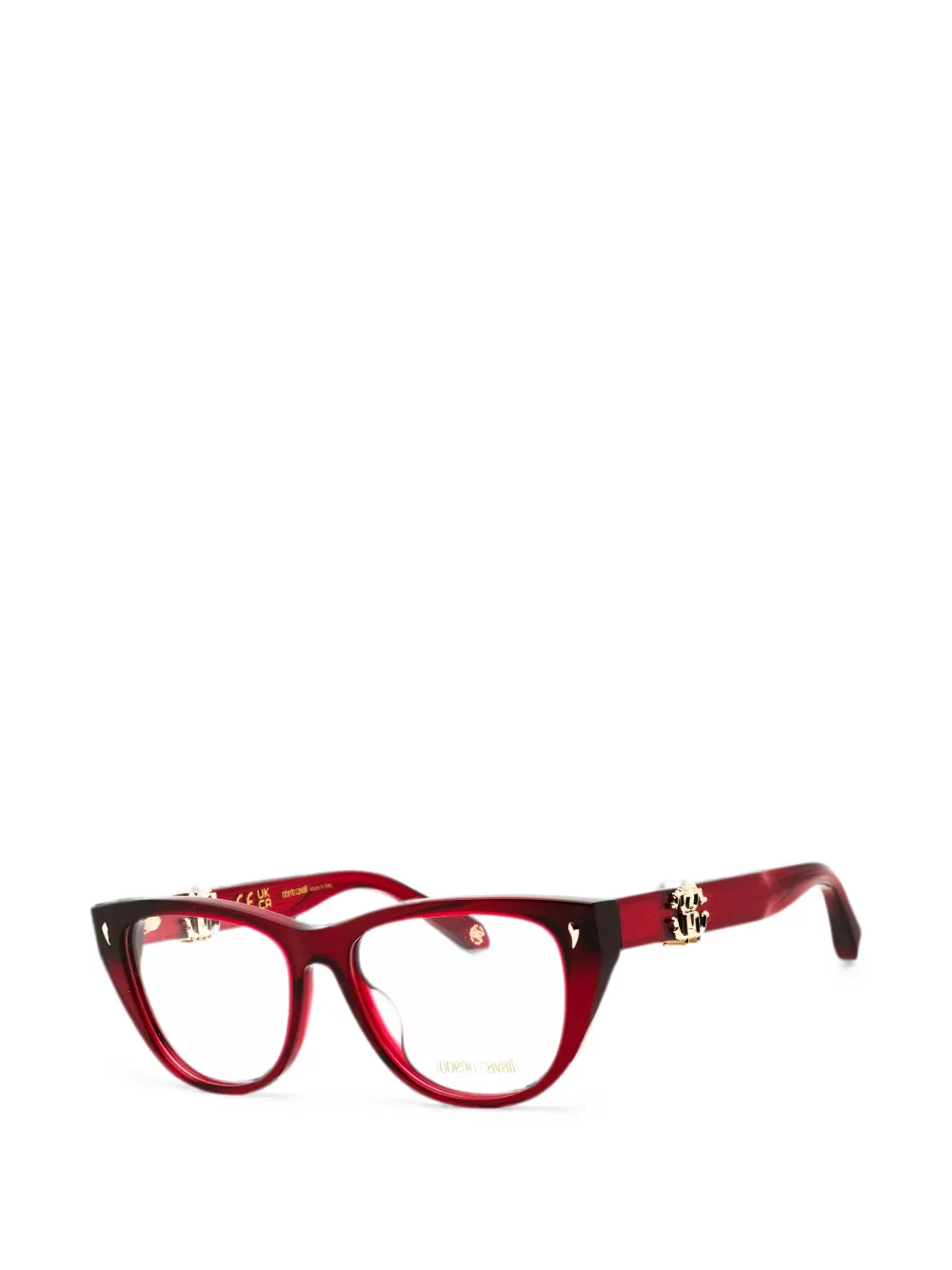 Roberto Cavalli cat-eye frame glasses Rood