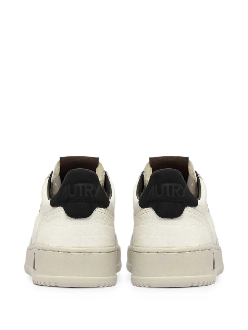 Autry Medalist Low panelled sneakers Beige