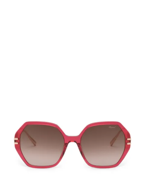 Chopard geometric-frame sunglasses