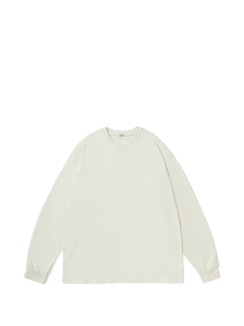 A.PRESSE long-sleeve crew-neck sweater - Nude