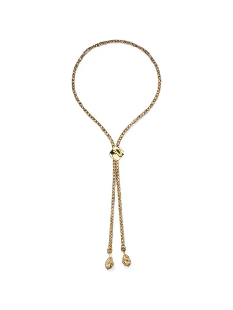 Gas Bijoux Square Biwa necklace