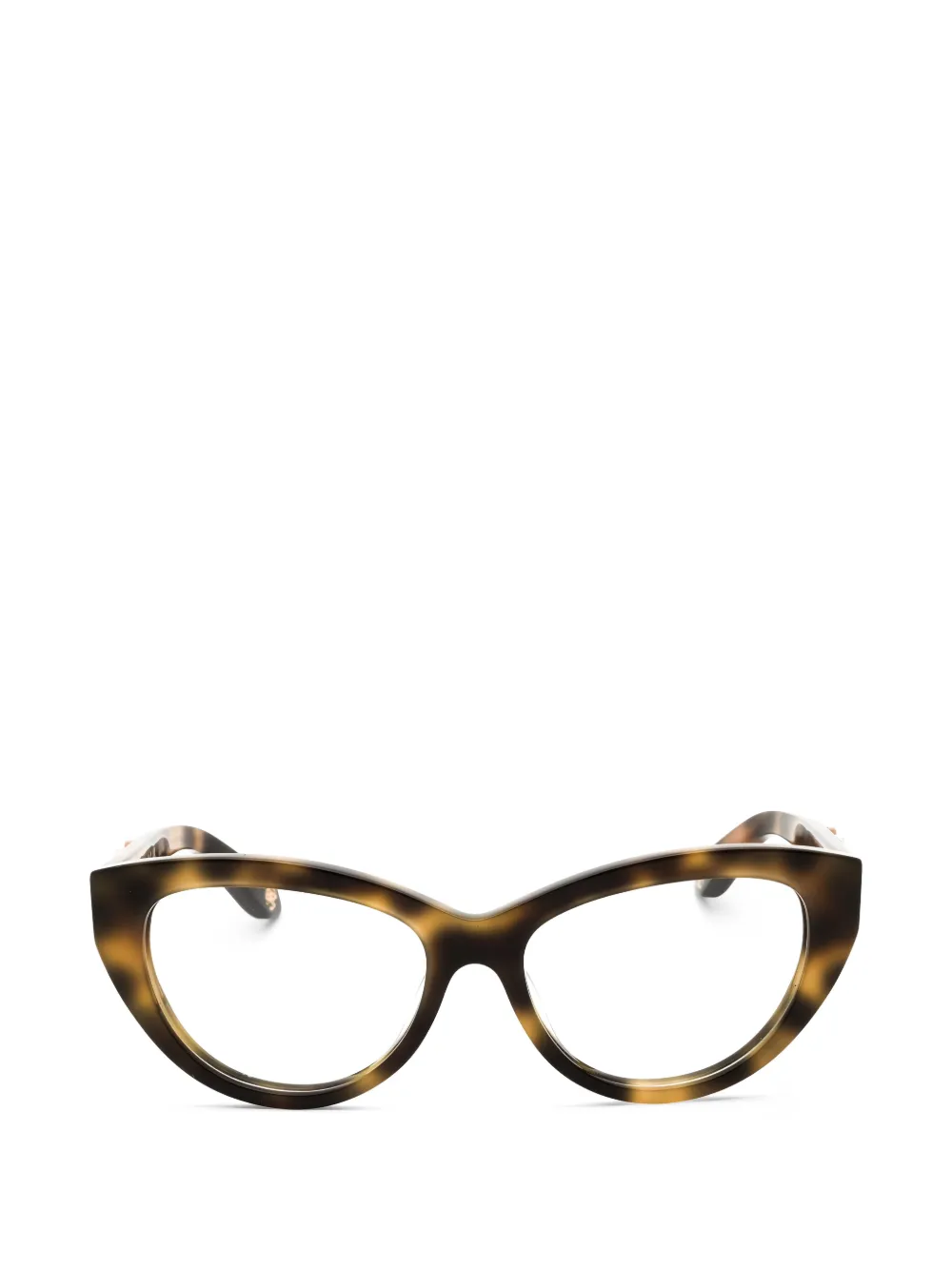 Roberto Cavalli tortoiseshell-effect cat-eye glasses - Braun