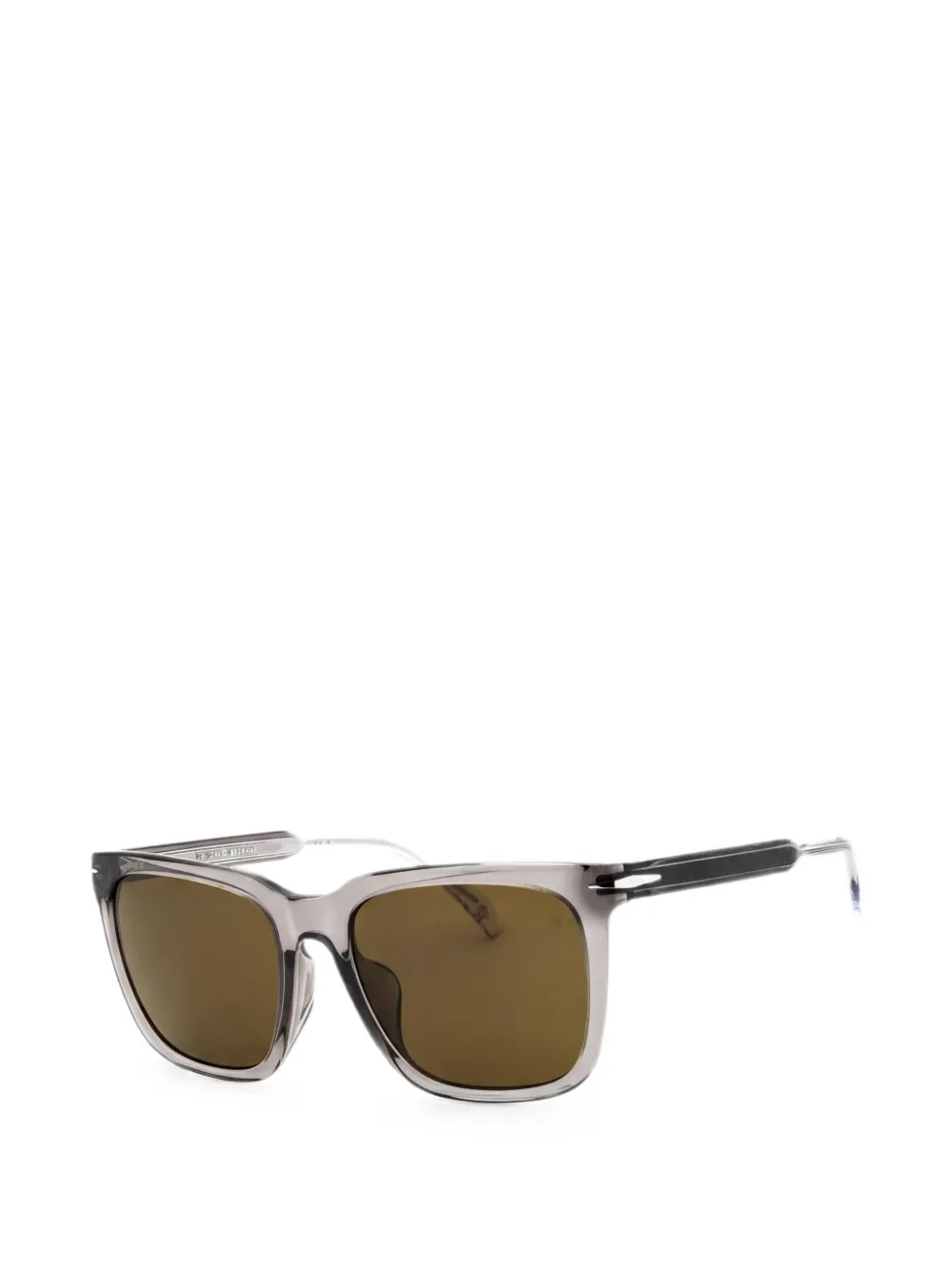 David Beckham Eyewear Square-frame Sunglasses In Brown