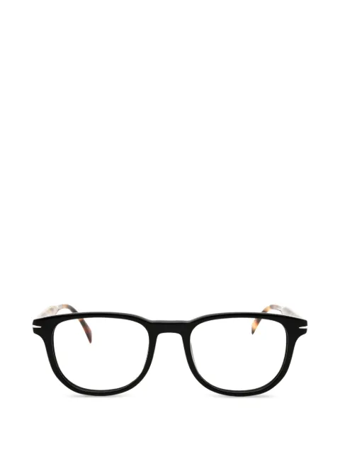 Eyewear by David Beckham tortoiseshell-effect rectangle-frame glasses
