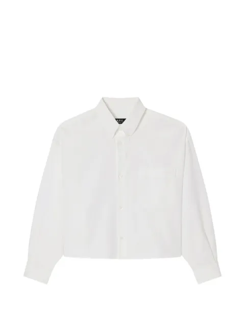 A.P.C. Sophia skjorte med logo