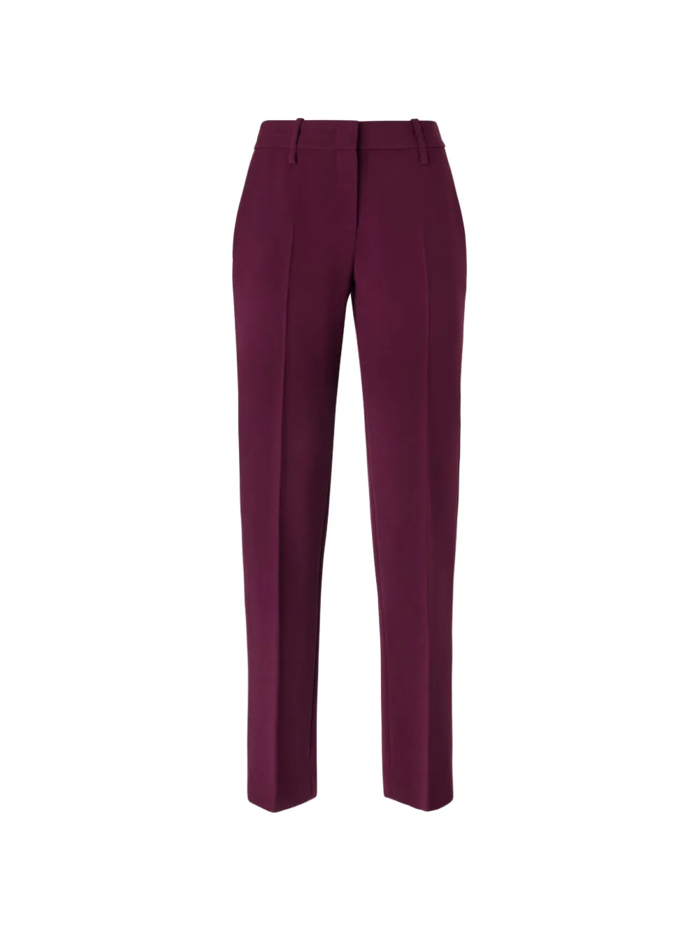 Ermanno Scervino pressed-crease tailored trousers Paars