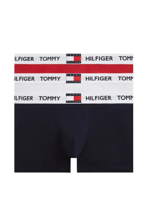 Tommy Hilfiger logo-print waistband boxers (pack of three)