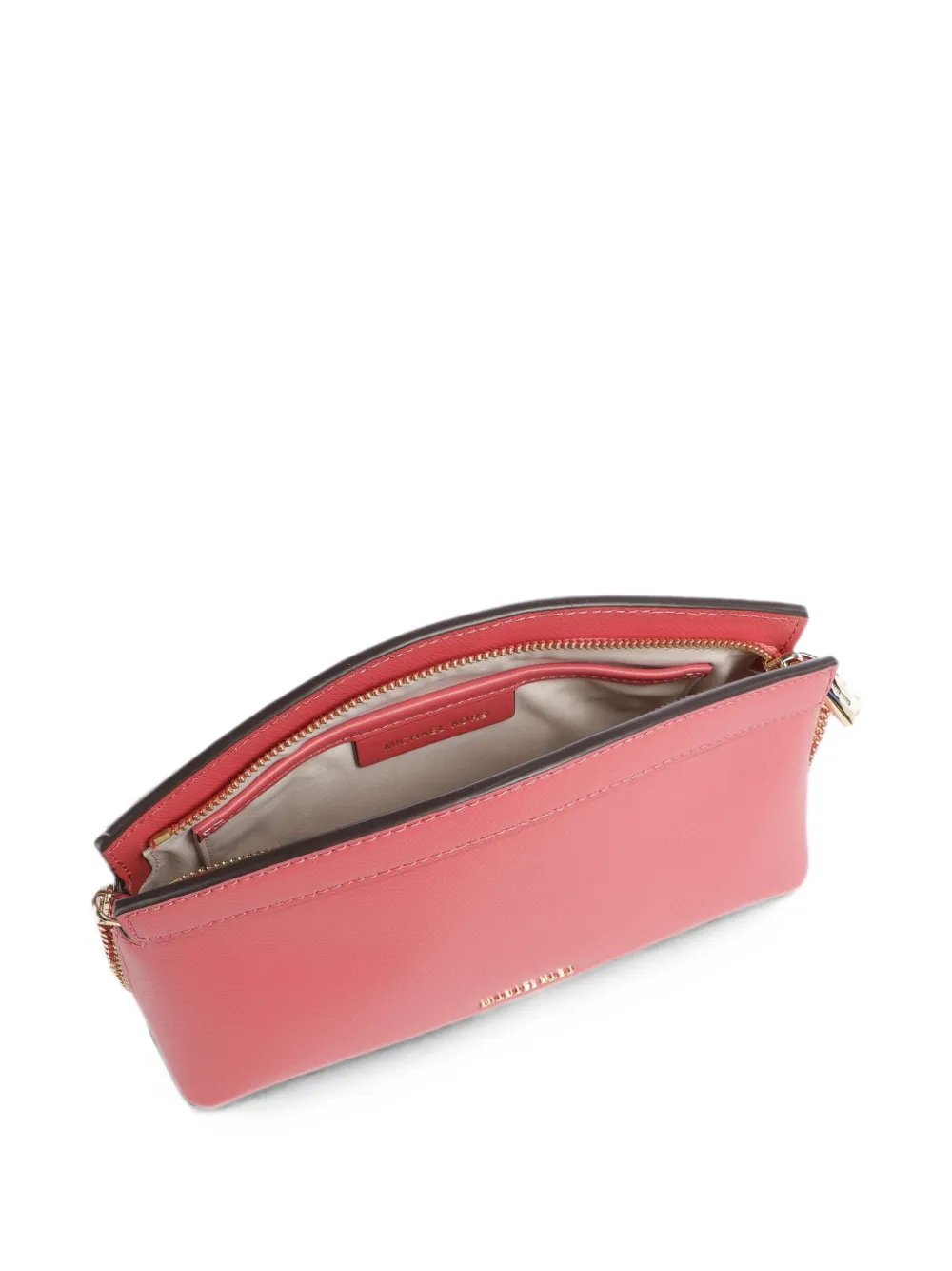 Michael Kors Athena kleine verstelbare leren clutch Roze