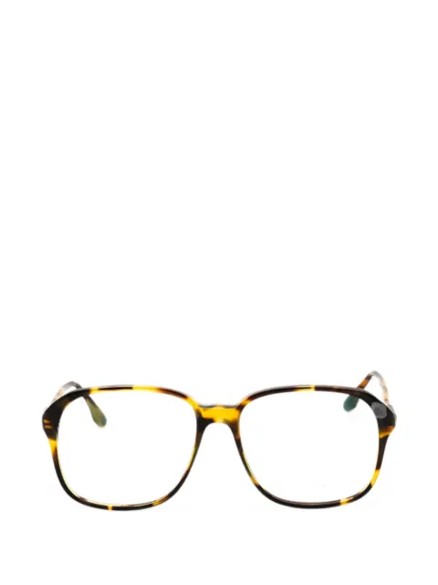 Victoria Beckham tortoiseshell-effect square-frame glasses