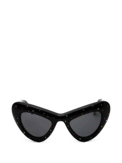 Marc Jacobs crystal-embellished cat-eye sunglasses