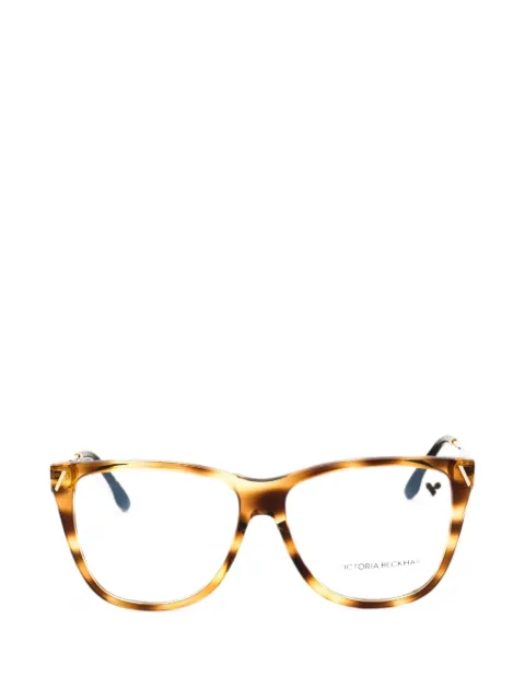 Victoria Beckham tortoiseshell-effect square-frame glasses