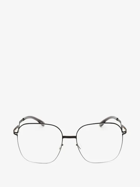 Ic! Berlin geometric-frame glasses