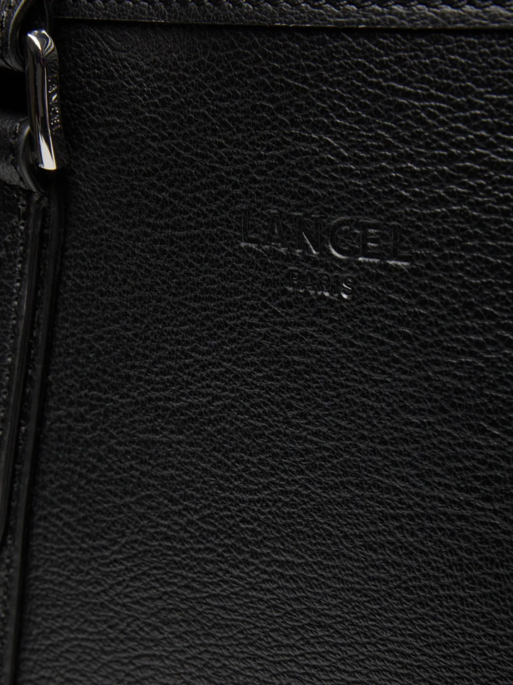 Lancel Leren laptoptas Zwart