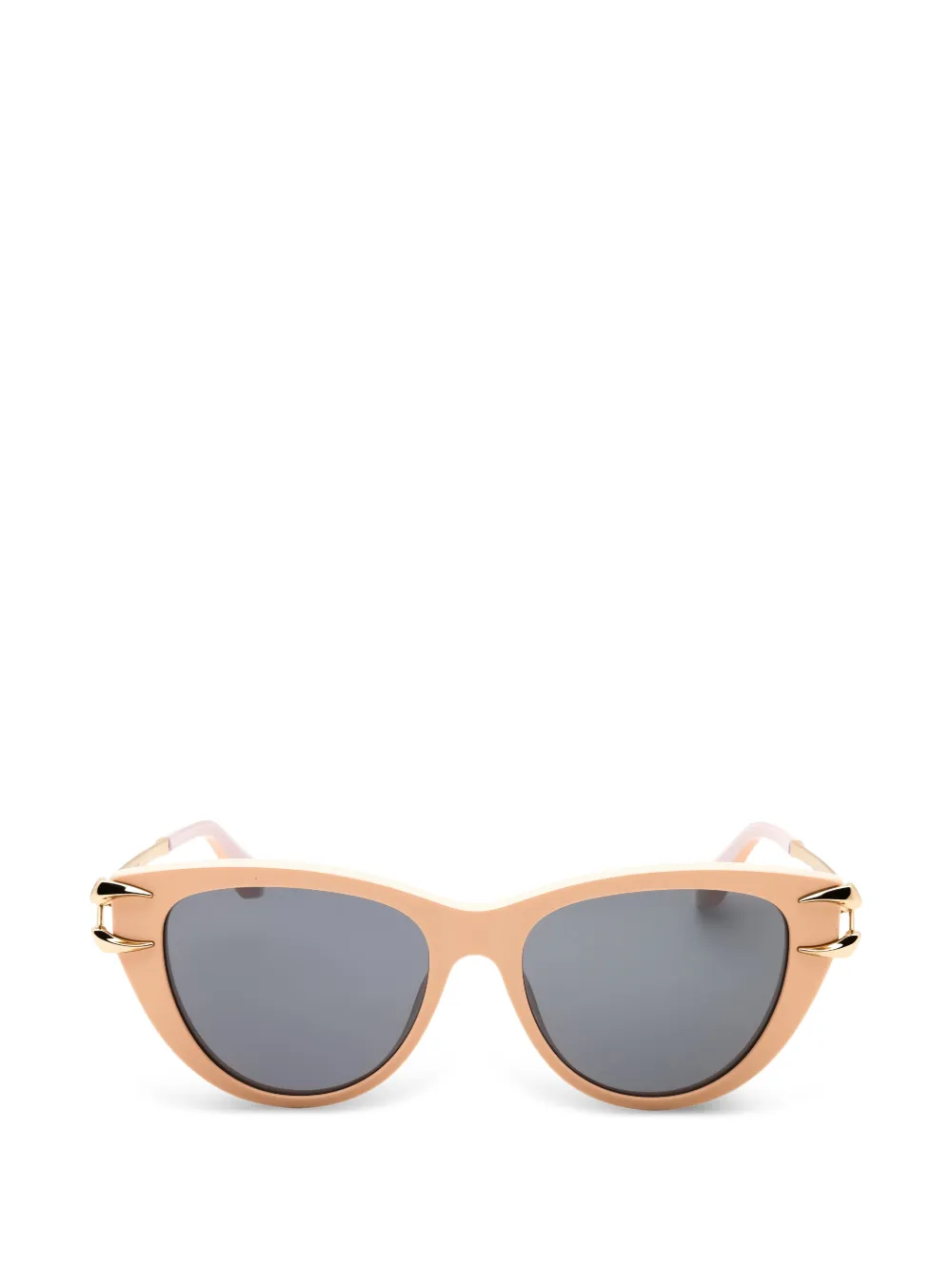 Roberto Cavalli cat-eye frame sunglasses - Nude