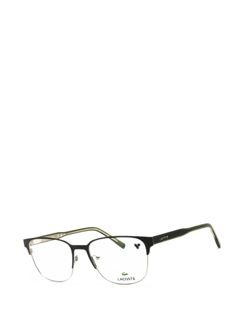 Lacoste Rectangle-frame Glasses In 블랙