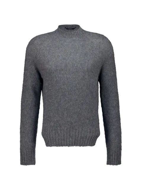 TOM FORD seamless brushed cashmere crewneck sweater
