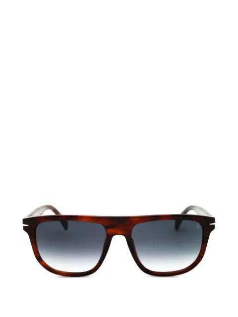 Eyewear by David Beckham lentes de sol con armazón cuadrada estilo carey