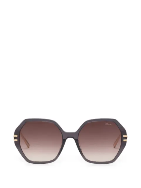 Chopard Eyewear geometric-frame sunglasses