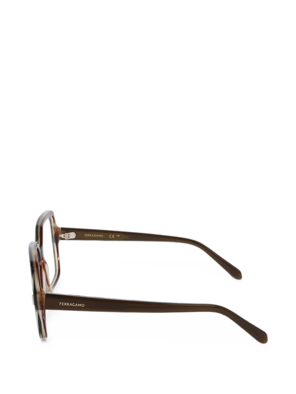 Ferragamo Eyewear square-frame full-rim glasses Bruin