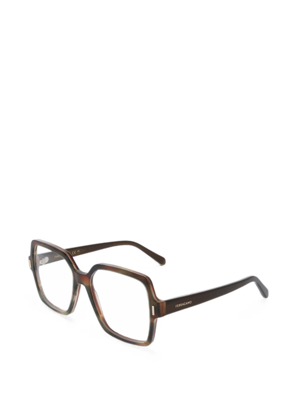 Ferragamo Eyewear square-frame full-rim glasses Bruin