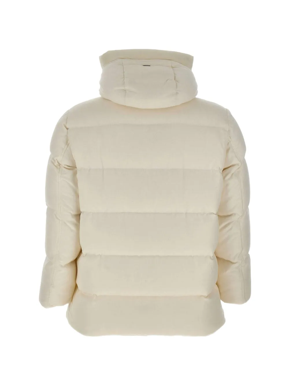 Herno Gewatteerd jack met zak Beige