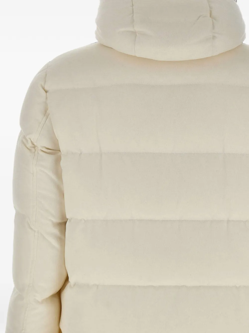 Herno Gewatteerd jack met zak Beige